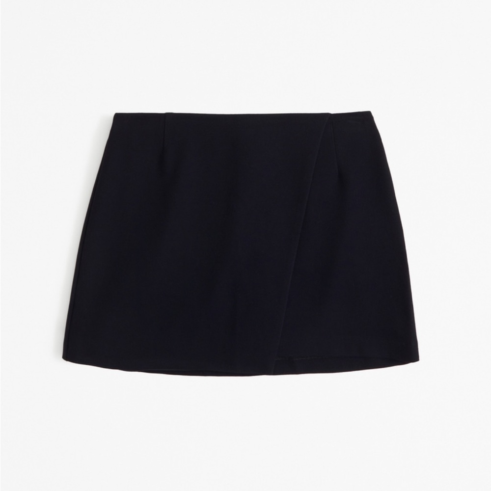 Tailored Wrap Mini Skort
